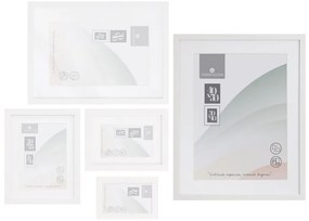 Biely rámček na stenu 42x52 cm Sencillo – Casa Selección