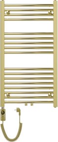 Mexen Ares, elektrické vykurovacie teleso 900 x 500 mm, 300 W, zlatá lesklá, W102-0900-500-2300-50