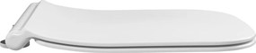 Isvea VEA, WC sedátko SLIM, Soft Close, Easy Take, biela, 40Z10200I