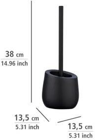 WENKO 23654800 - WC kefa BADI 13,5x38 cm čierna