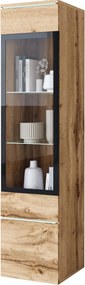 Úzka vitrína LED stĺpik Vera wotan (VRBWW002+LED)