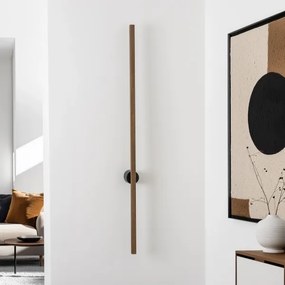 Brilagi - LED nástenné svietidlo WOODY LINE LED/12W/230V 120 cm dub orech