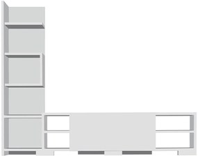 TV stolík Pera White
