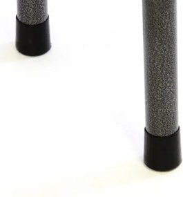 Garthen 55329 Záhradná lavica v ratanovom vzhľade - hnedá 180 x 25 cm