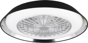 XXXLutz STROPNÝ VENTILÁTOR, 55/16,5 cm - Interiérové svietidlá - 007694054001