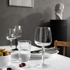 KÄHLER Pohár na vodu Hammershøi Clear 370 ml – set 4 ks