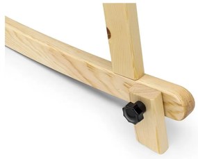 Ružová/prírodná kolíska Hier – Kalune Design