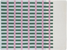 Zelená/ružová deka 160x200 cm Onu – noo.ma