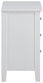 Nočný stolík LARA biela