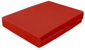 JERSEY PRESTIERADLO 029 90X200 CM ČERVENÉ