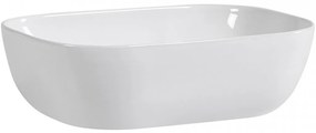 Cerano Lino, keramické umývadlo na dosku 470x330x140 mm, biela lesklá, CER-CER-428398