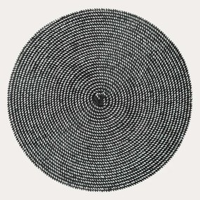 Podložka pod tanier LANDO čierna 761584 (2 ks)