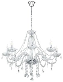 Eglo Chandeliers 39101 BASILANO 1 luster 8xE14 číra