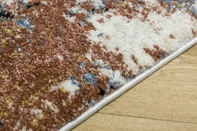 Koberec Bosa 8621A krémový / medený / modrý