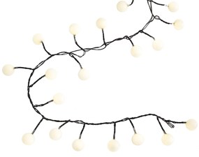 Vianočné svetelná reťaz zelená so 70 bielymi LED diódami 3,5 m IP20 - Dasher