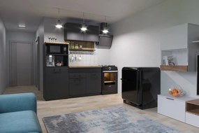 Kuchynská linka 160 FEEL, Antracit / Artisan