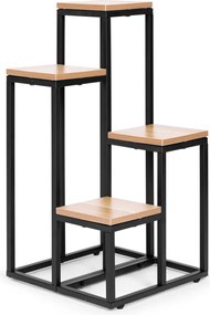 Stojan na květiny GEORGE světlý ořech