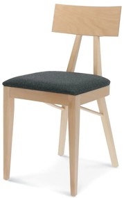 FAMEG Akka - A-0336 - jedálenská stolička Farba dreva: buk premium, Čalúnenie: látka CAT. A