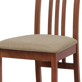Jedálenská stolička z masívneho dreva BC-2482,čerešňa