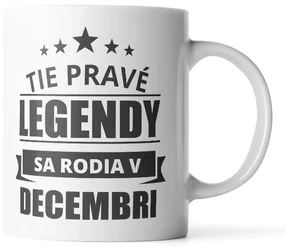 Sablio Hrnek Ty pravé legendy se rodí v prosinci - 890 ml - XXL