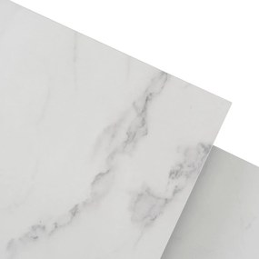 PROXIMA.store - Loftový set konferenčných stolíkov TEVET FARBA: čierny mramor, FARBA NÔH: čierna