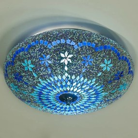Mosaic stropná lampa stropnica orient Melon SODALIT Ø38