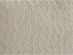 Béžová podnožka z textílie buklé Montaigne – Bobochic Paris