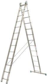 ALVE Rebrík hliníkový dvojdielny univerzálny 7513 PROFI EUROSTYL