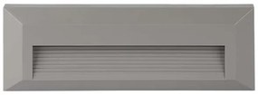LED Vonkajšie schodiskové svietidlo LED/3W/230V 4000K IP65 šedá
