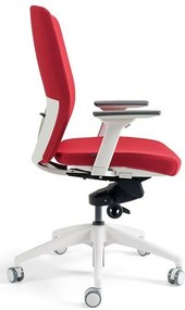 OFFICE PRO bestuhl -  OFFICE PRO bestuhl Kancelárska stolička J2 WHITE BP červená