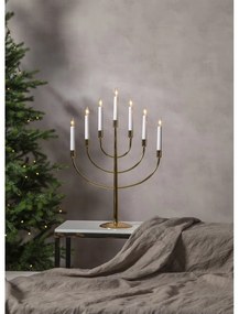 Vianočná svetelná dekorácia v zlatej farbe Titus – Star Trading