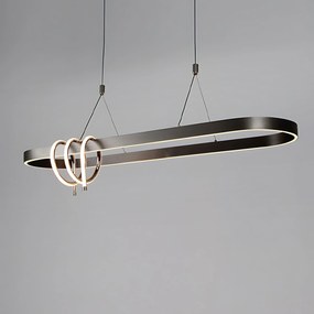 Toolight Toolight, LED stropné osvetlenie 120cm, 32W, 3000K, LHJ040-CP, čierna matná, OSW-50018