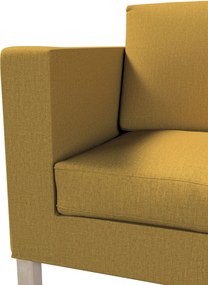 Poťah na sedačku Karlanda (pre 2 osoby,krátky) farba produktu žltá látka zapletaná