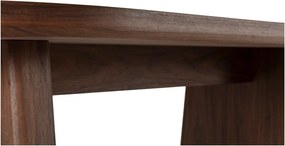 Jedálenský stôl v dekore orecha 100x200 cm Blair – MOME