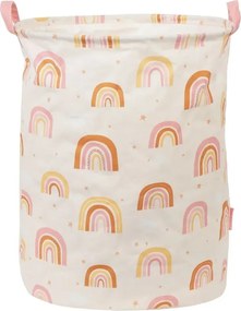 Úložný kôš na hračky dúha o 40 cm
