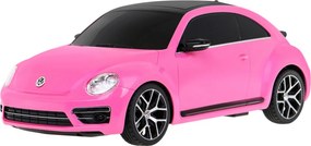 Volkswagen Beetle ružový RASTAR 1:14 RC auto na diaľkové ovládanie