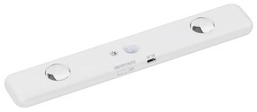 LED svietidlo Tony, 1x LED 1w 4000k, 3CCT, w, (23 cm), senzor pohybu