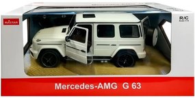 Lean Toys Mercedes G63 Rastar 1:14 RC – biele