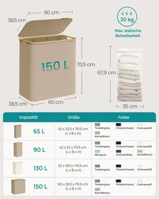 Kôš na bielizeň LCB515N02