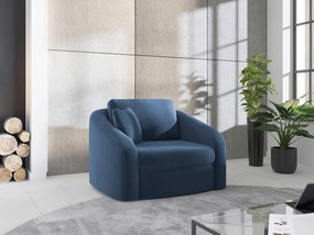 XXXLutz KRESLO, textil, modrá Sit & More - Online Only obývacie izby - 000144017435