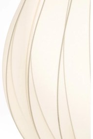 Béžové závesné svietidlo s textilným tienidlom ø 50 cm Itela – Light &amp; Living