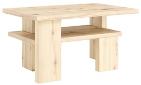 Konferenčný stolík z borovicového dreva v prírodnej farbe 45x68 cm Japan – Karup Design