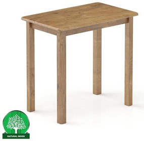 Stôl borovica ST104-80x75x50 dub