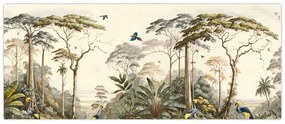 Obraz - Amazonský prales (120x50 cm)