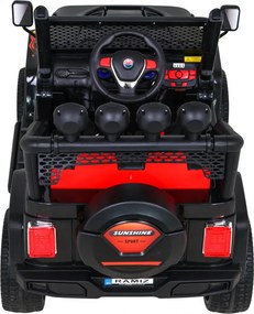 Ramiz Terénne auto Raptor Drifter Flames + diaľkové ovládanie + pohon 4x4 + úložný priestor + pomalý štart + MP3 LED