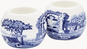 Porcelánové svietniky na čajové sviečky Blue Italian, 2 ks