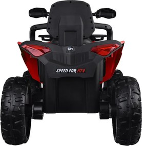 JOKOMISIADA Veľká detská štvorkolka na akumulátor 4x4 PA0328 červená
