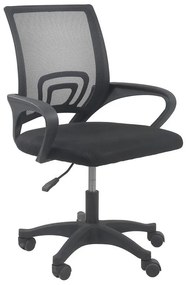 Kancelárske kreslo Moris Čierna