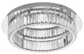 Stropné svietidlo LED so stmievaním Aurelia 50 Chrome