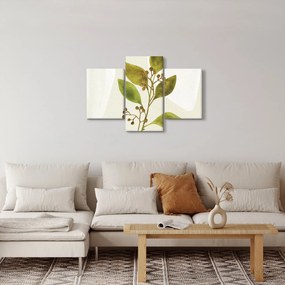 Obraz - Akvarelová vetvička N⁰1 (90x60 cm)